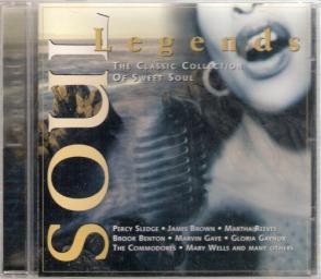 1997 VA - Soul Legends, The Classic Collection of Sweet Soul (Percy Sledge, James Brown, Martha Reeves, Brook Benton, The Three Degrees and many others) [CD]