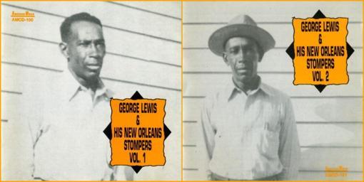1994 George Lewis - George Lewis & His New Orleans Stompers (Vol. 1 & 2) [CD]