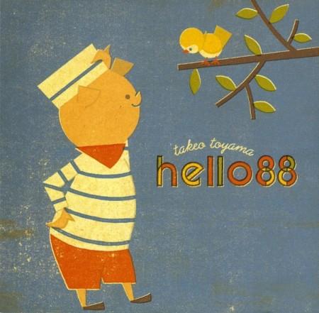 2003 Takeo Toyama - CD "Hello 88" [CD]