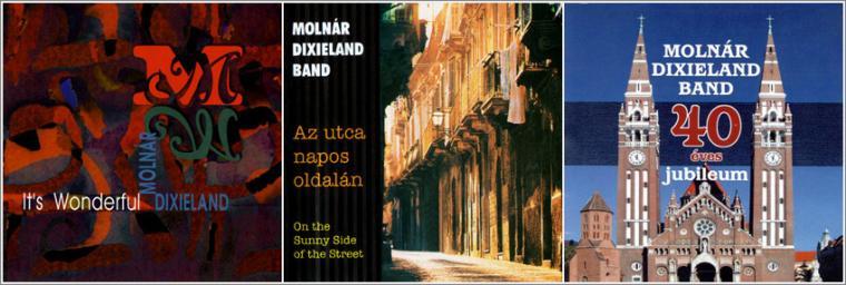 1999-2004 Molnar Dixieland Band - Collection, 3 Albums (It's Wonderful (1999)/Az utca napos oldalan (On The Sunny Side Of The Street) (2001)/40 Eves Jubileum (2004)) - 1999 [CD]