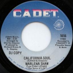 1969 Marlena Shaw - Looking Thru The Eyes Of Love - California Soul 7'' [CD]