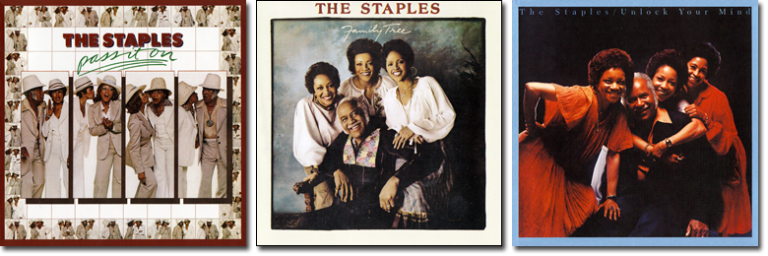 2010 The Staples (The Staple Singers) - Collection (Warner Years), 3 CDs :: Pass It On (1976) / Family Tree (1977) / Unlock Your Mind [CD]