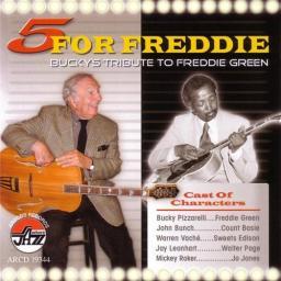 2006 Bucky Pizzarelli - 5 For Freddie: Bucky's Tribute To Freddie Green [CD]