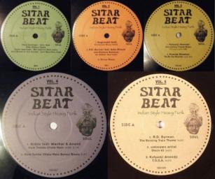 VA - Sitar Beat! Indian Style Heavy Funk (vynil), Volumes 1-5 [CD]