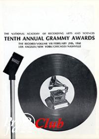 Десятая церемония вручения премии Grammy - 29 февраля 1968 Десятая церемония вручения премии Grammy - 29 февраля 1968