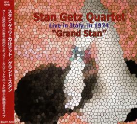 (Cool, West Coast Jazz) [CD] Stan Getz Quartet - "Grand Stan" :: Live in Italy, in 1974 - 2014, FLAC (tracks+.cue), lossless