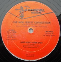 1981 New Jersey Connection, The - Love Don't Come Easy {Single} [CD]