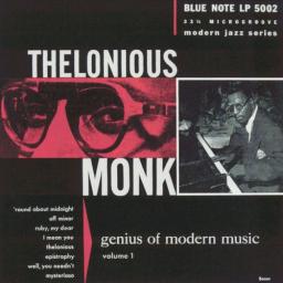 (Bop) [CD] Thelonious Monk - Genius of Modern Music, Vol. 1 - 1947 (2001 RVG Edition), FLAC (tracks+.cue), lossless